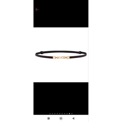 Pekanbaru Ikat Pinggang Gesper Belt Kecil Wanita Bahan Kulit Pu / Tali Pinggang Wanita / Gesper