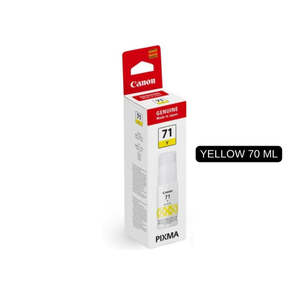HR-Tinta Canon PIXMA GI-71 1 Set Refill Premium Untuk Printer Canon G1020, G1730, G1737, G2020, G2730