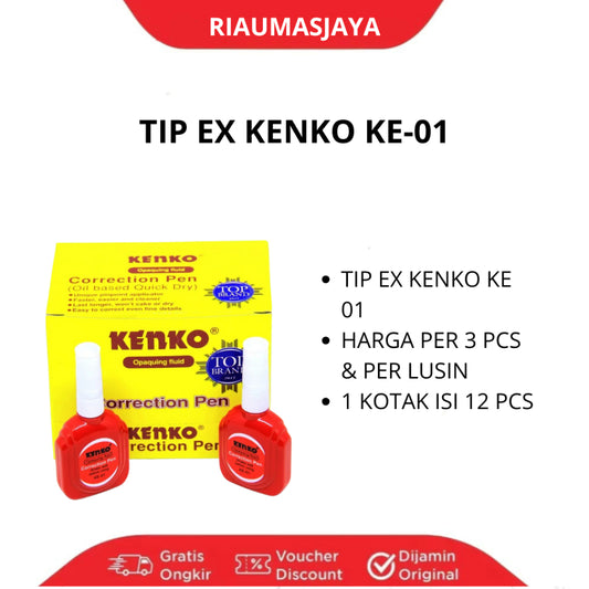 Pekanbaru Kenko Tip Ex Cair Ke-01