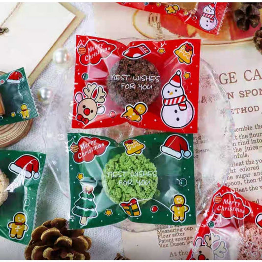 Pekanbaru Plastik Cookies Natal Non-Seal 7X10Cm Per Pack