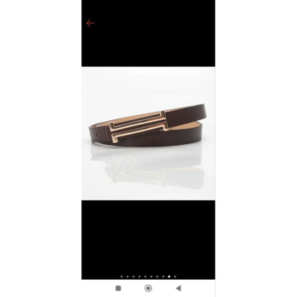 Pekanbaru Ikat Pinggang Gesper Belt Kecil Wanita Bahan Kulit Pu / Tali Pinggang Wanita / Gesper