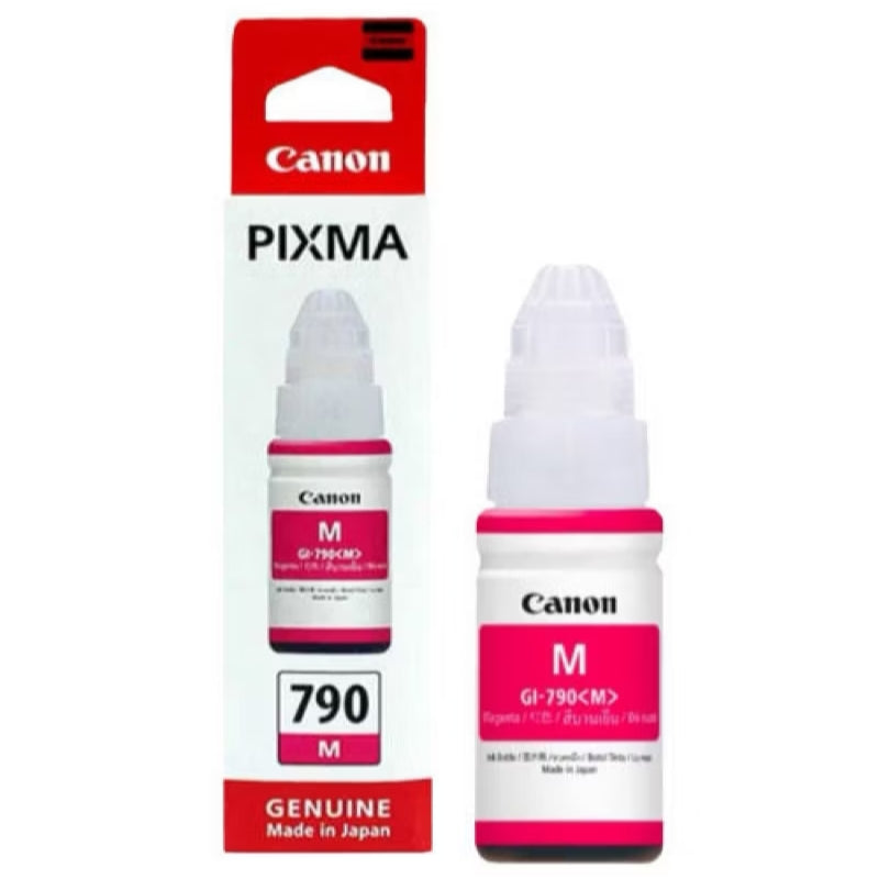 HR-Tinta Canon PIXMA GI 790 PREMIUM ( 1 SET ) Refill Premium Untuk Printer G1000 G2000 G2002 G3000