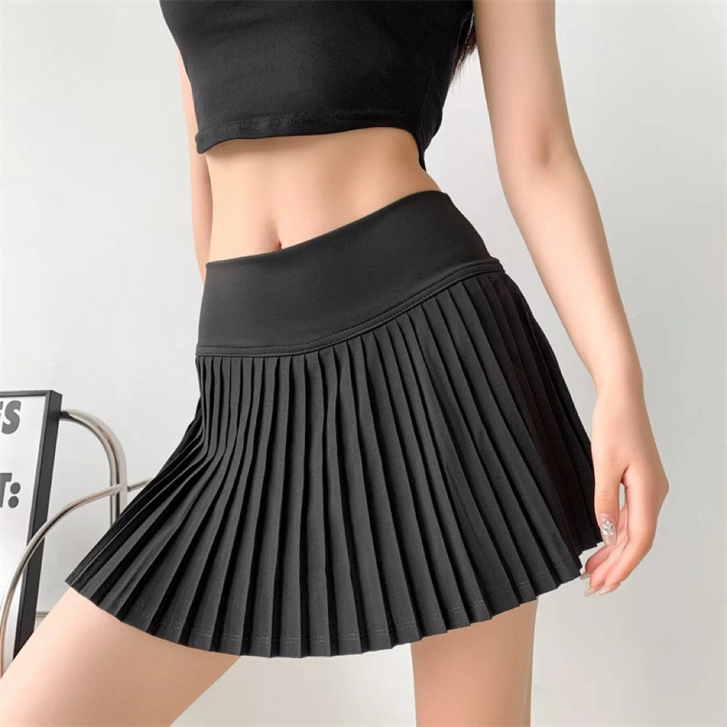 Pekanbaru JevyActive - Chery Skirt - Rok Tenis Padel Wanita - Rok Plisket Olahraga - Rok Pendek Sporty