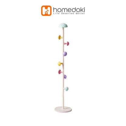 Pekanbaru Homedoki Gantungan Baju Berdiri/Hanger Baju Aesthetic/Rak Gantungan Baju/Rak Mantel Jamur