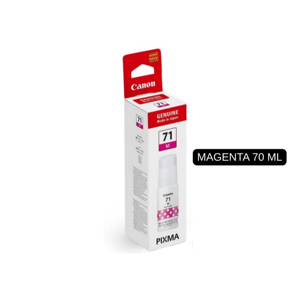 HR-Tinta Canon PIXMA GI-71 1 Set Refill Premium Untuk Printer Canon G1020, G1730, G1737, G2020, G2730