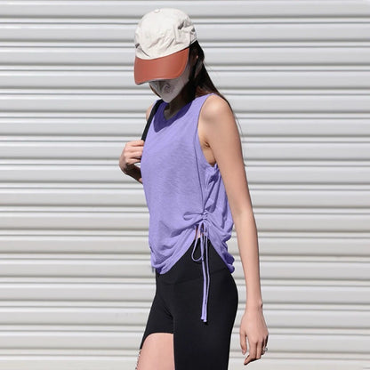 Pekanbaru JevyActive - Hyuji Top - Gym Running Outfit Wanita - Tank Top Sleeveless Wanita - Baju Olahraga Wanita
