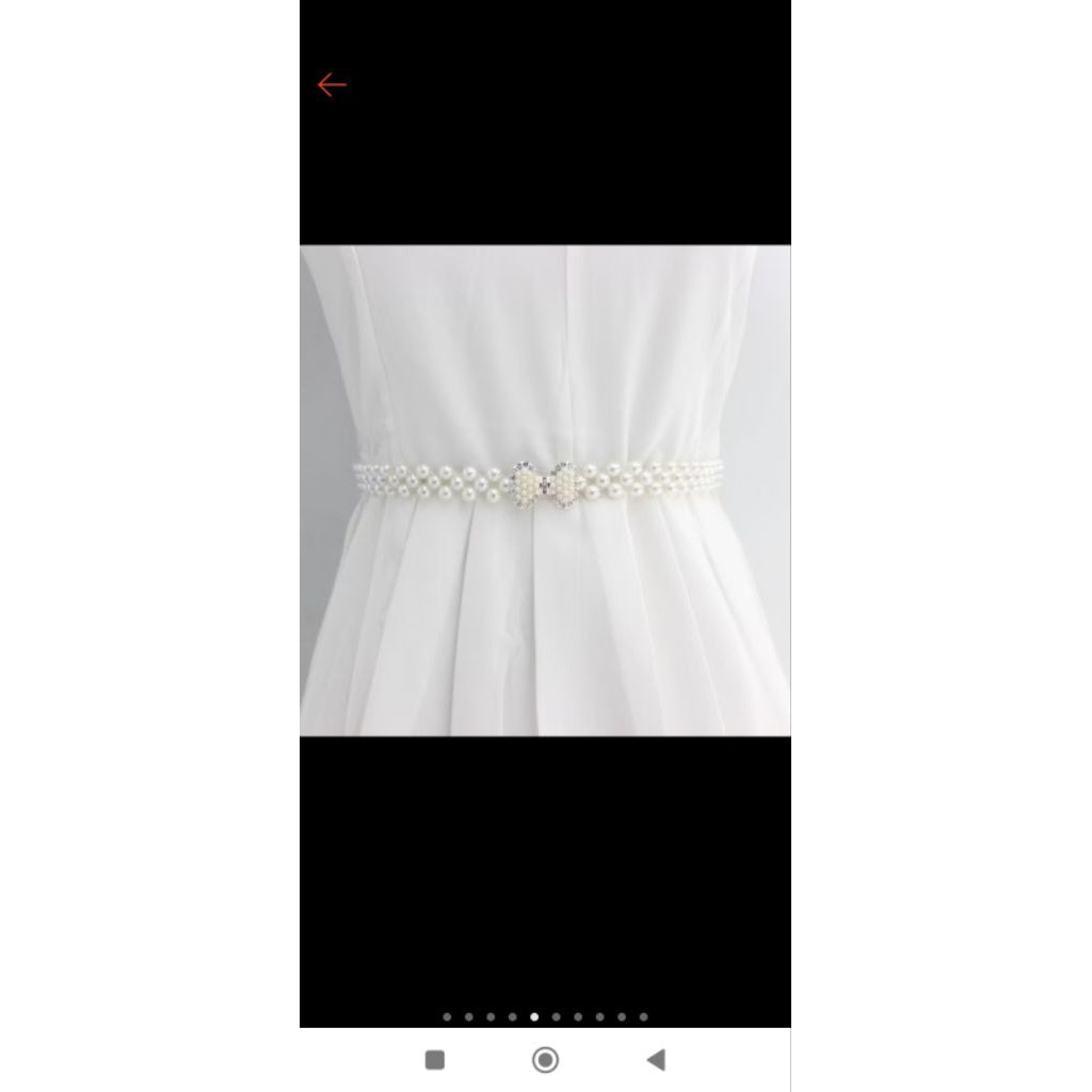 Pekanbaru Ikat Pinggang Gesper Belt Kecil Wanita Bahan Kulit Pu / Tali Pinggang Wanita / Gesper