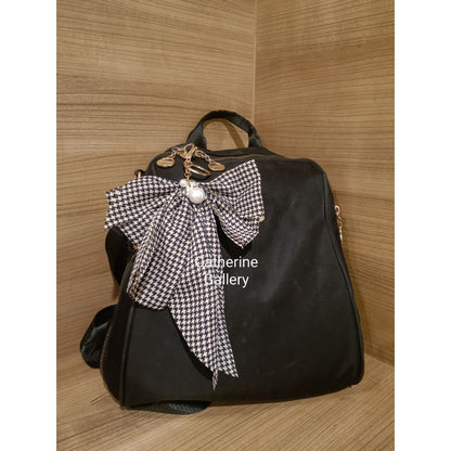 Pekanbaru Hanya 3 Hari Diskon Khusus : Gantungan Tas wanita  Pita Mutiara Clarice Cantik/keychain