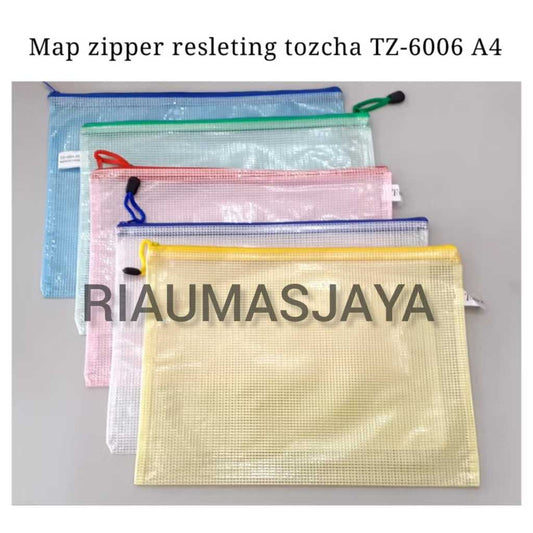 Pekanbaru Map Zipeer / Dokumen Plastik Tebal/Dompet Serbaguna