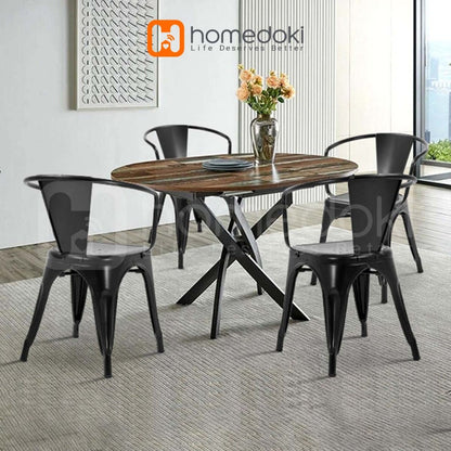 Pekanbaru Homedoki Kursi Bar/Kursi Cafe/Kursi Makan Minimalis/Kursi Makan Besi/Kursi Kantor