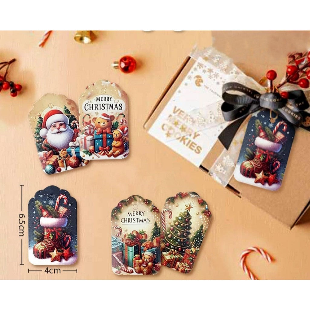 Pekanbaru Christmas Hang Tag / Tag Natal Berbagai Motif Per Pack