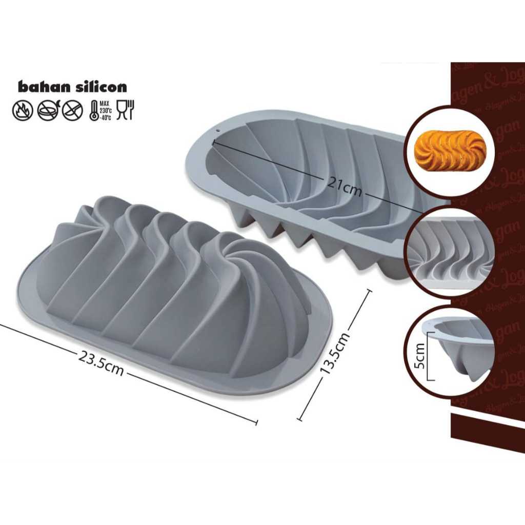 Pekanbaru Cetakan / Loyang Silicon Berbagai Motif