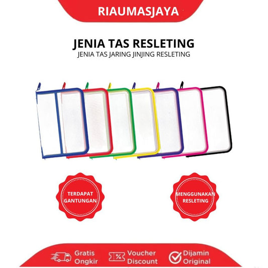 Pekanbaru Map/Tas Jaring Jenia Resleting F4