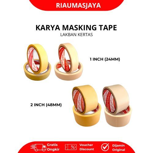 Pekanbaru Masking Tape/Lakban Kertas