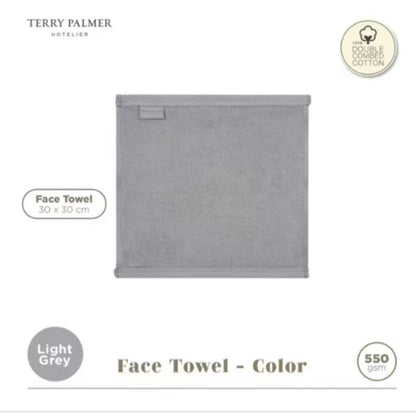 Pekanbaru Handuk Terry Palmer Hotelier -30X30Cm Color Edition - Face Towel 550 Gsm