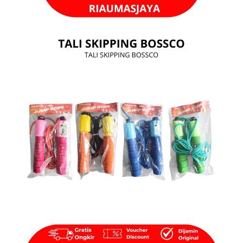 Pekanbaru Tali Skipping Bossco Berkualitas Tinggi Ideal Untuk Kardio Efektif Pembakaran Lemak Cepat Dan Latihan Kelincahan Di Mana Saja
