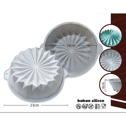 Pekanbaru Cetakan / Loyang Silicon Berbagai Motif