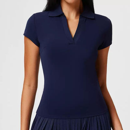 Pekanbaru Luna Top Atasan Olahraga Wanita Polo Shirt | Tennis Padel Golf Sport Top