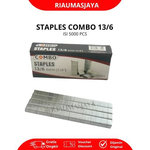 Pekanbaru Staples / Isi Hekter Tembak Combo 13/6