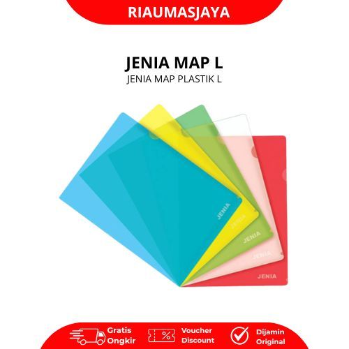Pekanbaru Map L/ Map Plastik Folio Jenia