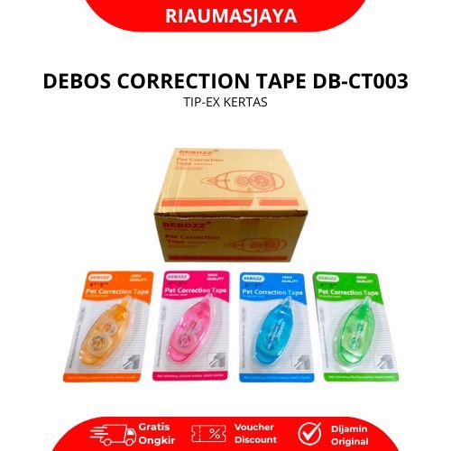 Pekanbaru Correction Tape/Tip Ex Tarik Debozz