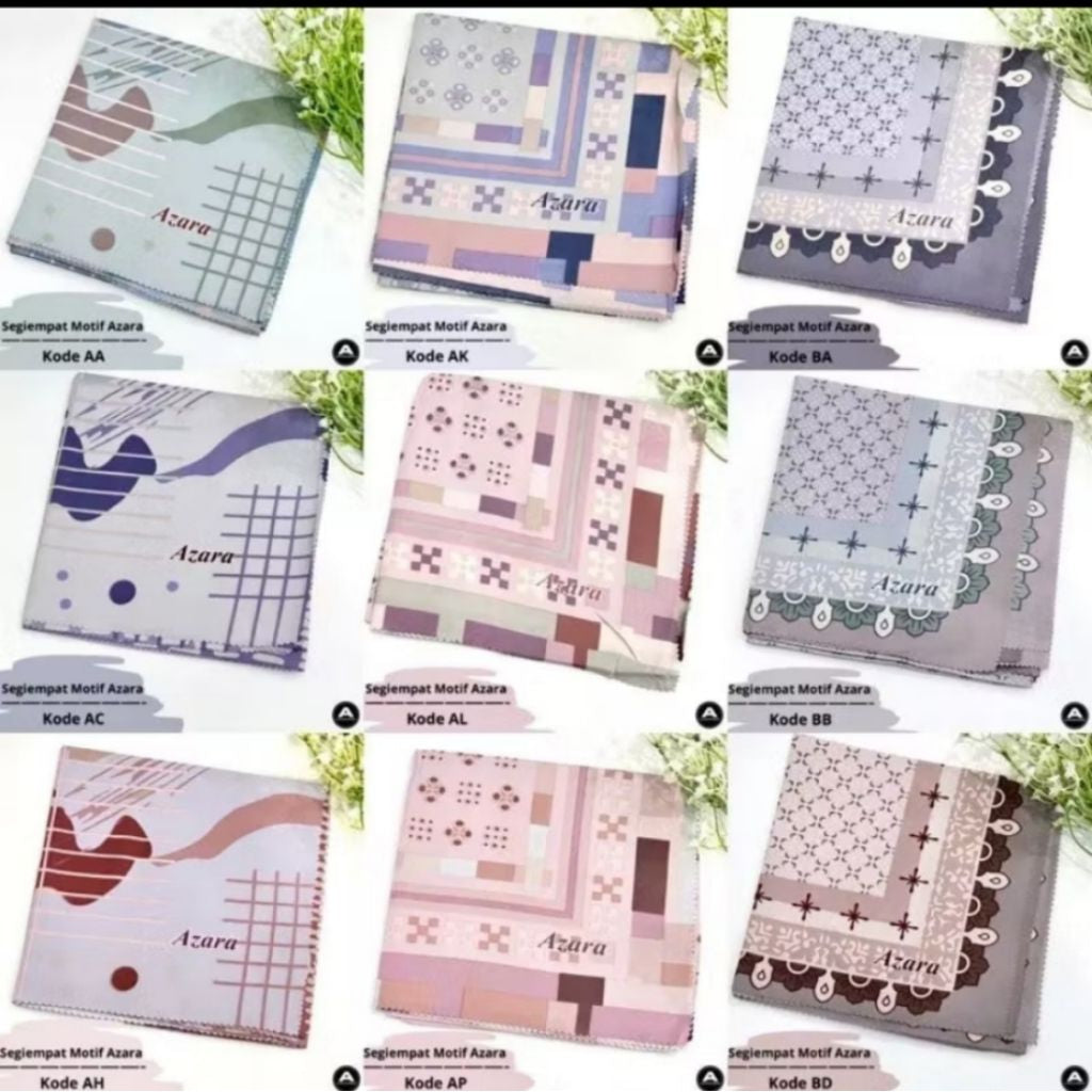Pekanbaru Jilbab Azara Motif Random