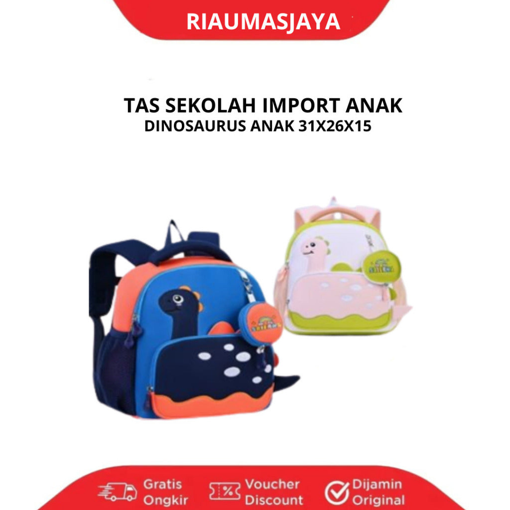 Pekanbaru Tas Ransel Dinosaurus Anak