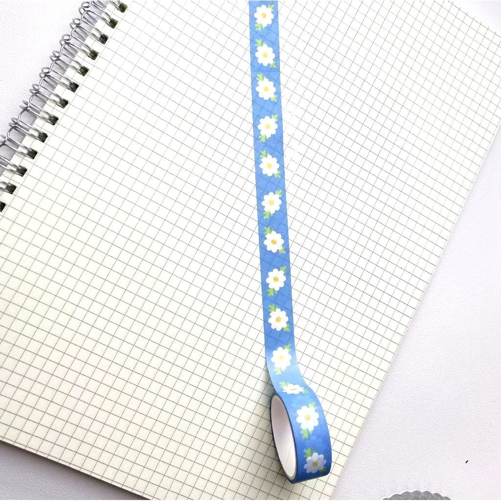 WASHI TAPE PAPER MASKING TAPE MOTIF UNIK LUCU PER 1 PCS