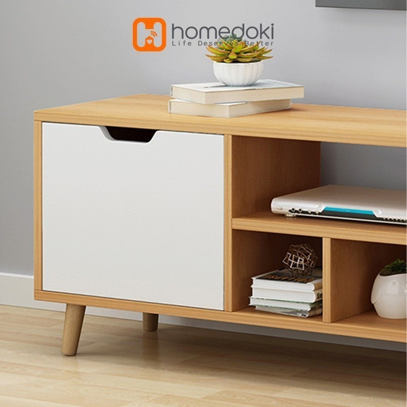 Pekanbaru Homedoki  Meja Tv Kayu Tv Serbaguna Minimalis Jumbo Meja Tv Minimalis Tv Meja Tv Rak Tv Minimalis Bufet Tv Minimalis Kayu Modern Murah