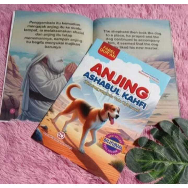 Buku Cerita Fabel Qur'an Bergambar Bilingual Buku Dongeng Dalam Al-Qur'an Terbaru