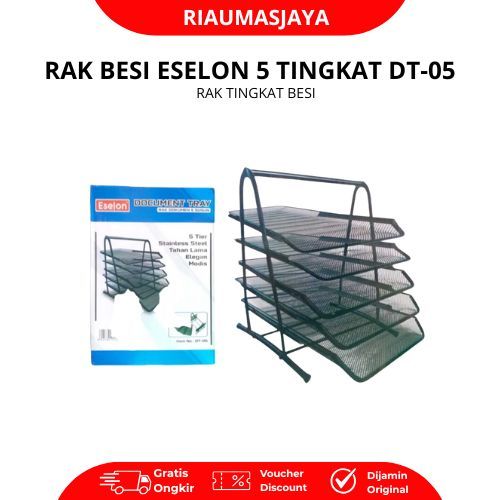 Pekanbaru Rak Kertas Dokumen Surat/ Besi Combo 4 Tingkat / Rak Besi Tingkat