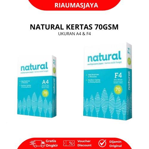 Pekanbaru Kertas Natural F4/A4