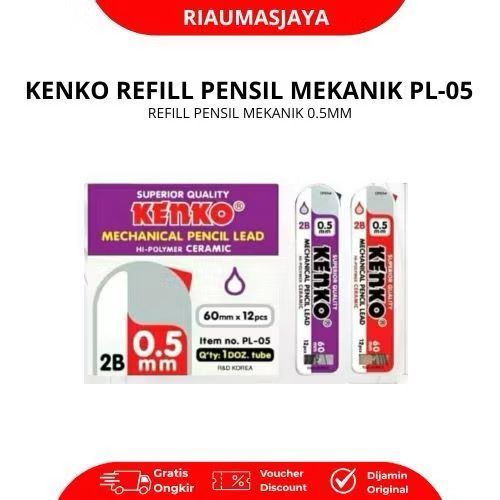 Pekanbaru Refil Pensil Mekanik Kenko 0.5