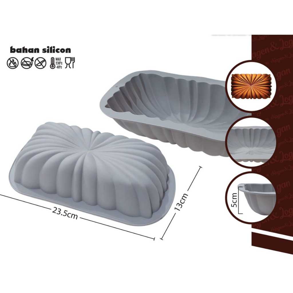Pekanbaru Cetakan / Loyang Silicon Berbagai Motif