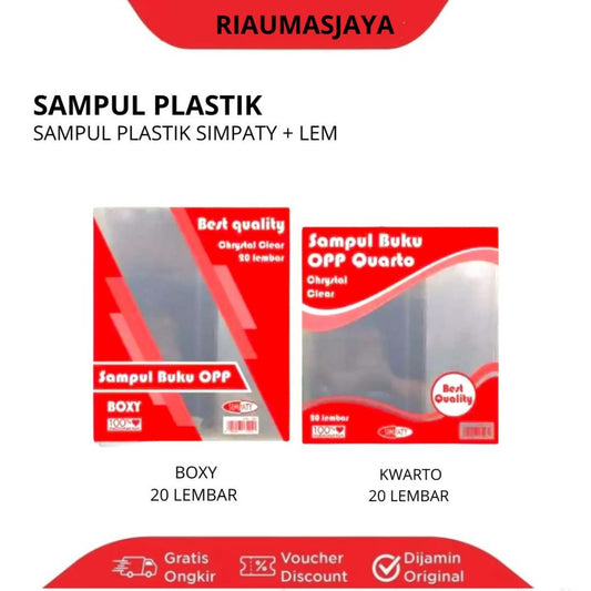 Pekanbaru Sampul Plastik Simpati + Lem