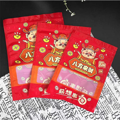 Pekanbaru Plastik Cookies Ziplock Cny / Imlek Merah Berbagai Ukuran