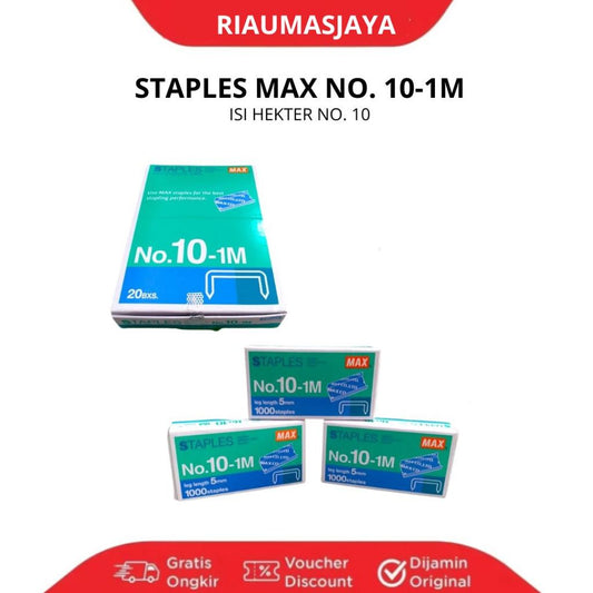 Pekanbaru Staples/Isi Hekter No 10 Max