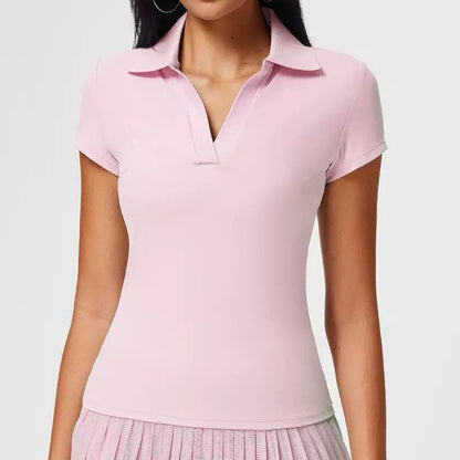 Pekanbaru Luna Top Atasan Olahraga Wanita Polo Shirt | Tennis Padel Golf Sport Top