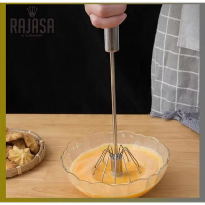 Pekanbaru Hand Mixer Manual Pengocok Telur Stainless Steel Blender Kocokan