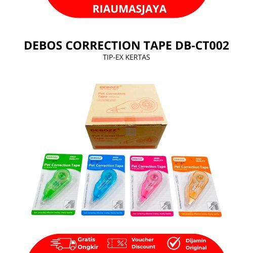 Pekanbaru Correction Tape/Tip Ex Tarik Debozz