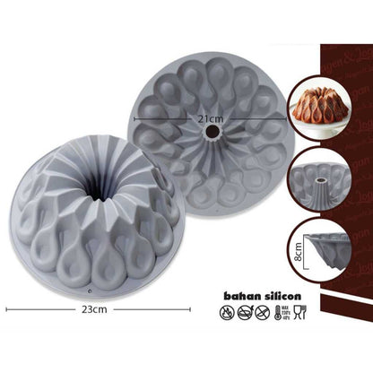 Pekanbaru Cetakan / Loyang Silicon Berbagai Motif