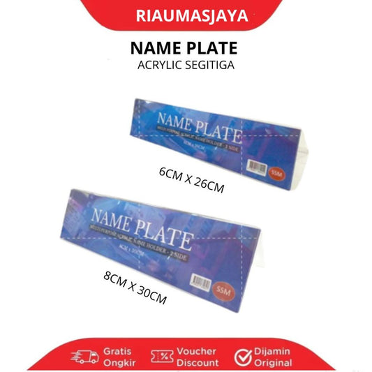 Pekanbaru Name Plate Acrylic 2 Sisi