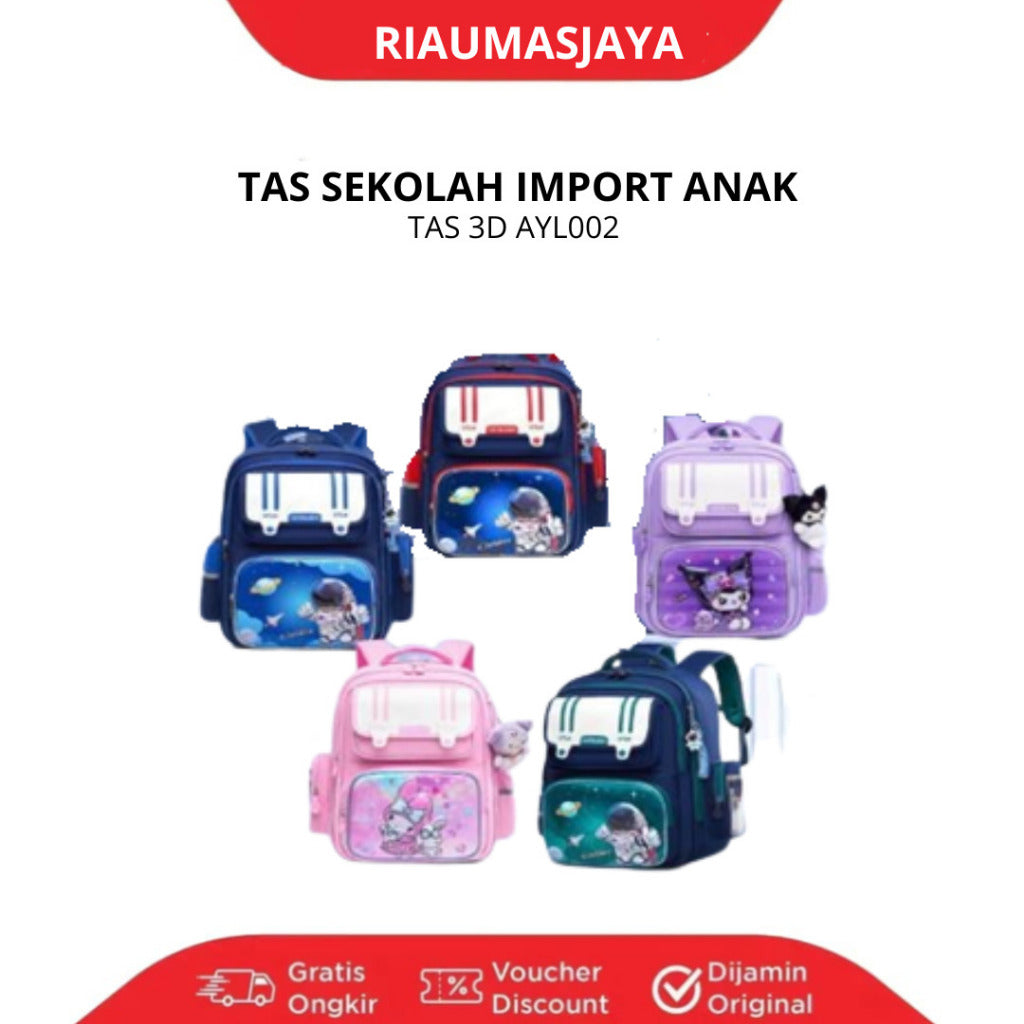 Pekanbaru Tas Ransel 3D Ayl002