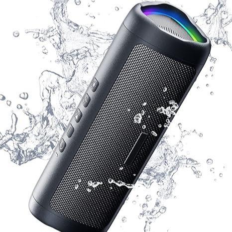 Pekanbaru Robot Rb525 Rgb Bluetooth 6.0 Speaker Outdoor Tahan Air Ipx5 Ultra Bass 10W Stereo Sound Portable Dengan Lampu Dinamis Dan Baterai 1500Mah [Bisa Cod]