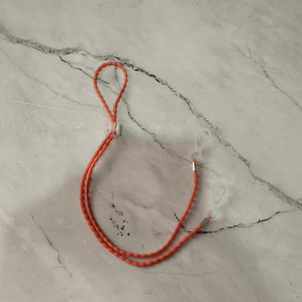 [YL] Strap Masker 2 in 1/ Kalung Masker / Kalung Gantungan Masker Multifungsi Bisa dipakai utk Hijab / Strap Masker Pita/Kalung Masker Hijab 2 in 1 Stap Masker Elastis Konektor Masker Boba