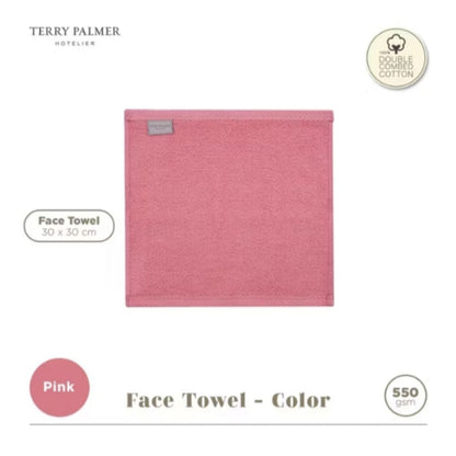 Pekanbaru Handuk Terry Palmer Hotelier -30X30Cm Color Edition - Face Towel 550 Gsm