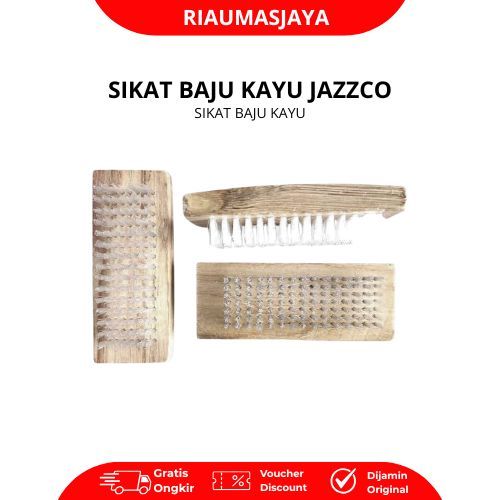 Pekanbaru Sikat Baju Kayu Murah / Sikat Cuci Kayu Serbaguna Isi 12 Pcs