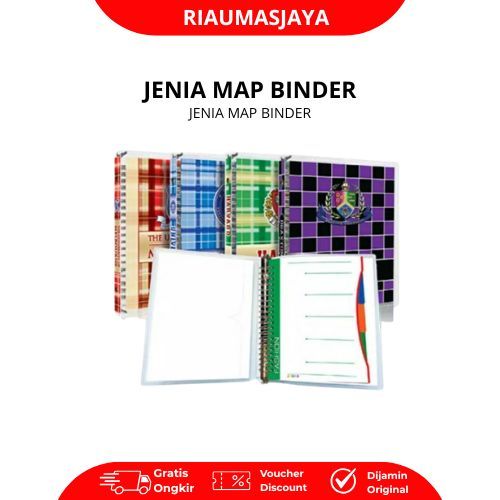 Pekanbaru Map Binder A5 / B5 Jenia
