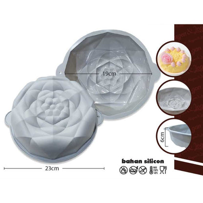 Pekanbaru Cetakan / Loyang Silicon Berbagai Motif
