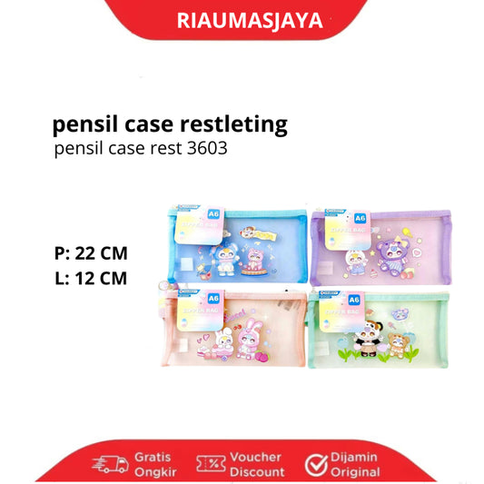 Pekanbaru Map Zipper Resleting Squeezy Sq-3603/ Map Zipper Serbaguna